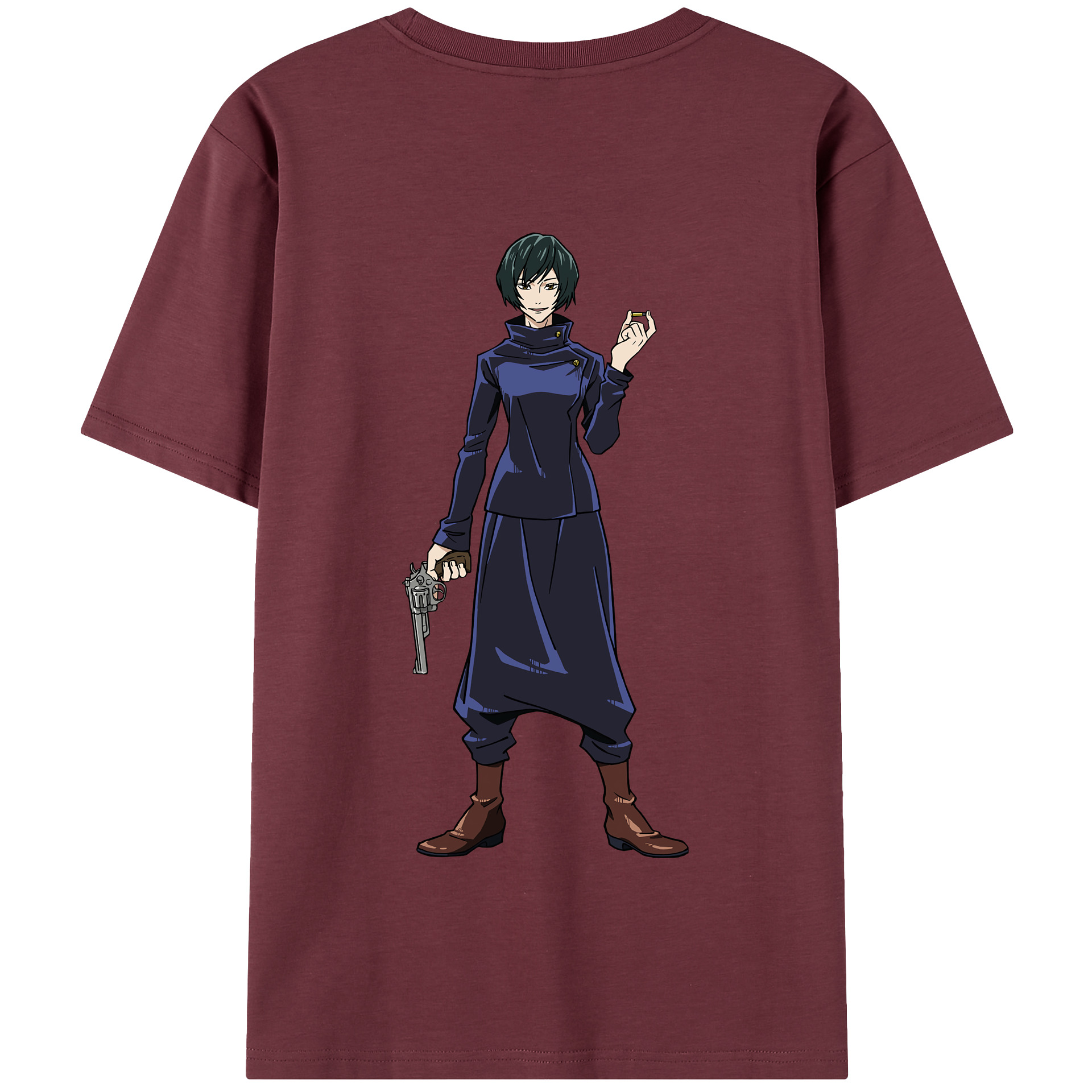 （画像用） 呪術廻戦 Jujutsu Kaisen 綿100％半袖Tシャツ（背面プリント）